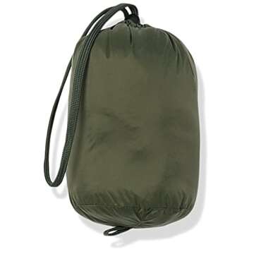 Amazon Essentials Women's Lightweight Long-Sleeve Full-Zip Water-Resistant Packable Hooded Puffer Jacket, Olive, X-Small