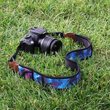 Ultimate Comfort Camera Neck Strap with Storage & Style