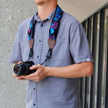 Ultimate Comfort Camera Neck Strap with Storage & Style