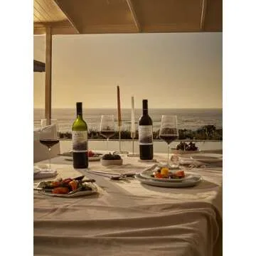 Misty Cliffs Premium Non-Alcoholic Cabernet Sauvignon Merlot Wine (2 Pack)