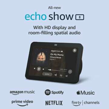 Echo Show 8 (3rd Gen, 2023) - Smart Hub with Alexa