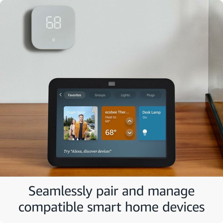 Echo Show 8 (3rd Gen, 2023) - Smart Hub with Alexa
