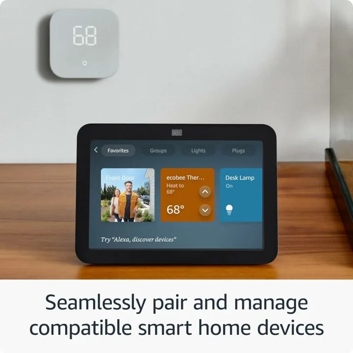 Echo Show 8 (3rd Gen, 2023) - Smart Hub with Alexa