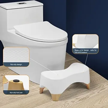 Gligam Poop Stool for Bathroom Comfort and Health