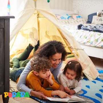 Reusable Puffy Sticker Book for Kids – 95+ Farm, Dinosaur & Ocean Animal Stickers, Road Trip Travel Toys for Toddlers 2-5, Airplane Quiet Activities, Busy Book for Boys & Girls, Montessori Learning Gift