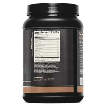 ONNIT Grass Fed Whey Isolate Protein - Mexican Chocolate (30 Servings)