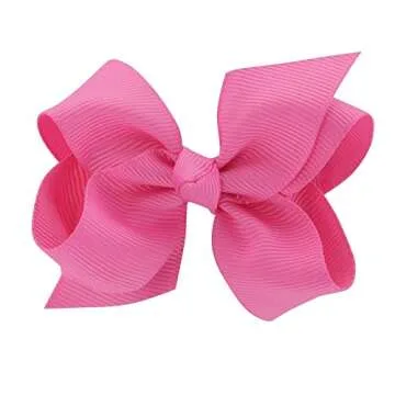 60Pcs 3 Inch Hair Bows For Toddler Girls Kids Clips Accessories Babies Pigtail Age 1 2 3 4 5 6 Years Old (30colors x 2)
