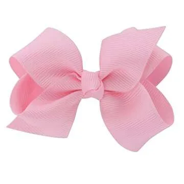 60Pcs 3 Inch Hair Bows For Toddler Girls Kids Clips Accessories Babies Pigtail Age 1 2 3 4 5 6 Years Old (30colors x 2)