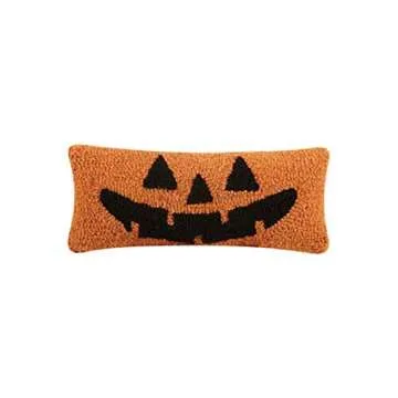 Peking Handicraft Jack-O-Lantern Hook Pillow - Cute Decorative Accent for All Occasions