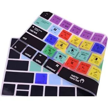 Photoshop Shortcuts Silicone Keyboard Cover - Dogxiong