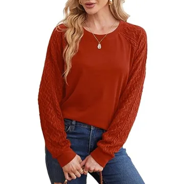 Stylish Women's Cable Knit Sleeve Sweater for Every Occasion