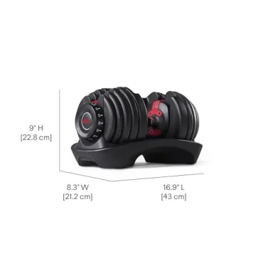Bowflex SelectTech 552 Adjustable Dumbbell for Home Gym