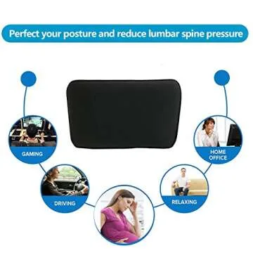 Big Hippo Lumbar Support Pillow for Back Pain Relief