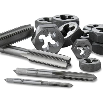 NEIKO 76-Piece SAE and Metric Tap and Die Set