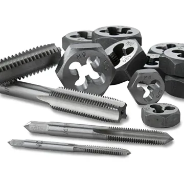 NEIKO 76-Piece SAE and Metric Tap and Die Set