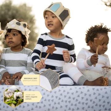 Burt's Bees Organic Fitted Crib Sheets, Soft & Adorable