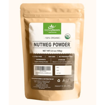 Organic Nutmeg Powder from Sri Lanka - Premium Quality