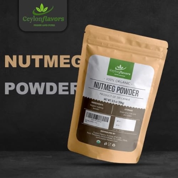 Organic Nutmeg Powder from Sri Lanka - Premium Quality