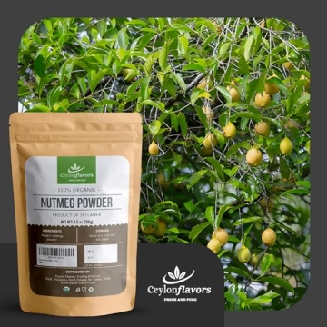 Organic Nutmeg Powder from Sri Lanka - Premium Quality