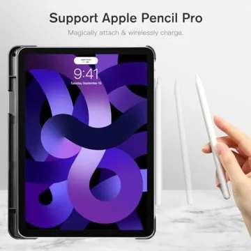 Fintie iPad Air M2 SlimShell Case with Pencil Holder
