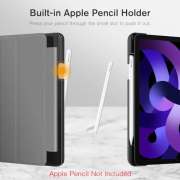 Fintie iPad Air M2 SlimShell Case with Pencil Holder