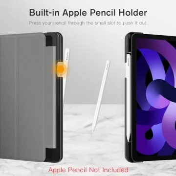 Fintie iPad Air M2 SlimShell Case with Pencil Holder