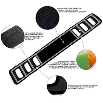 Transfer Board Patient Lift Gait Belt Transfer Sling Transferring Turning Handicap Bariatric Patient Patient Care Safety Mobility Aids Equipment