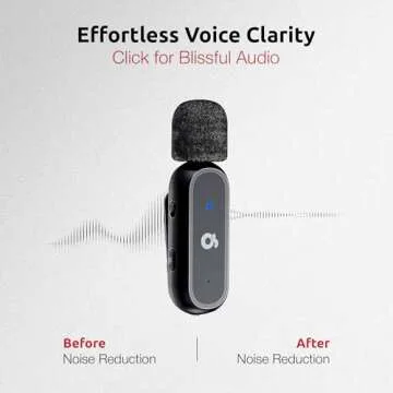 OS TECH Dual Wireless Lavalier Microphone for All Creators!