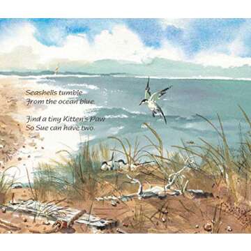 Seashells by the Seashore: A Counting Book for Kids Perfect for the Beach or Classroom (Includes Different Facts About Seashells)