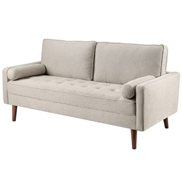Koorlian 68 Inch Mid Century Sofa Couch for Small Spaces