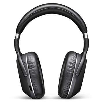 Sennheiser PXC 550 Wireless – NoiseGard Adaptive Noise Cancelling, Bluetooth Headphone with Touch Sensitive Control and 30-Hour Battery Life