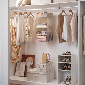StorageWorks 3-Shelf Closet Organizer for Smart Storage