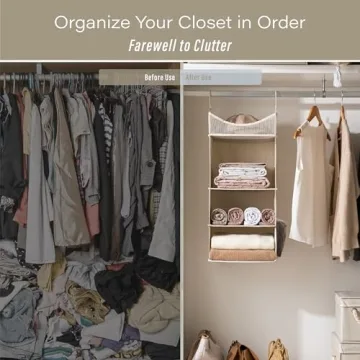 StorageWorks 3-Shelf Closet Organizer for Smart Storage