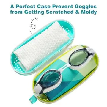 Durable Swim Goggle Case for All Ages | MSNATURALLY