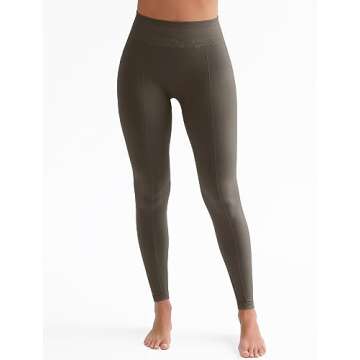 FRESOUGHT Scrunch Workout Leggings for Women,Seamless High Waisted Tummy Control Active Yoga Pants Butt Lifting Tights