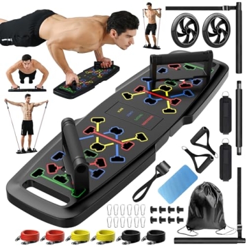 Push Up Board for Home Gym Strength Training