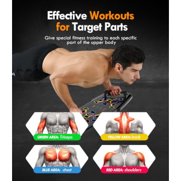 Push Up Board for Home Gym Strength Training