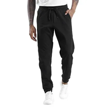 Premium Men's Fleece Joggers - Athletic Sweatpants for Workout & Running