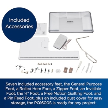 Brother PQ1600S High-Speed Sewing Machine for Crafters