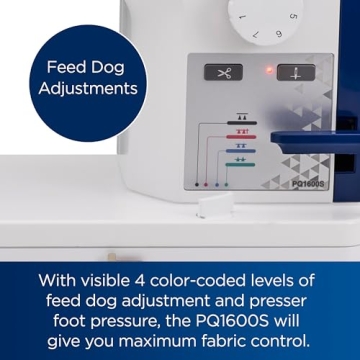 Brother PQ1600S High-Speed Sewing Machine for Crafters