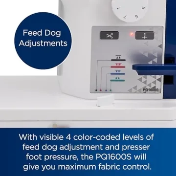 Brother PQ1600S High-Speed Sewing Machine for Crafters