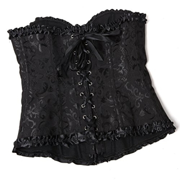 Frawirshau Women’s Overbust Corset XS Lace Up