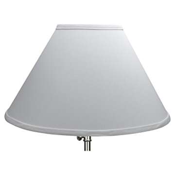 FenchelShades Lampshade 6" Top 16" Bottom with Washer