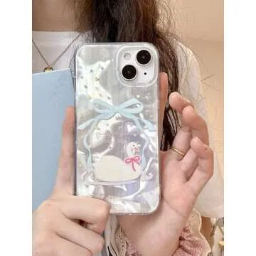 XBS-Better Case for iPhone 14 6.1"", Colorful Fashion Premium Elegant Protective Cute Lovely Electro...