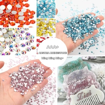 Personalized Rhinestone Name Comb Unique Hair Accessory Gift