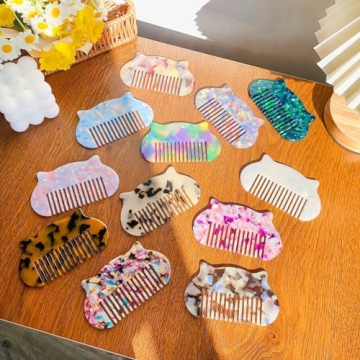 Personalized Rhinestone Name Comb Unique Hair Accessory Gift