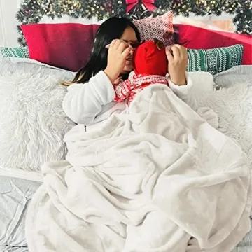 Bedsure Fleece Blanket - 300GSM Cozy Plush Twin Size