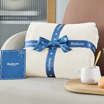 Bedsure Fleece Blanket - 300GSM Cozy Plush Twin Size
