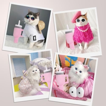 Mity Rain Catnip Interactive Toys Cute Cat Chew Tumbler