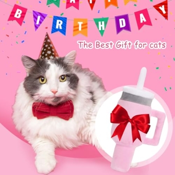 Mity Rain Catnip Interactive Toys Cute Cat Chew Tumbler